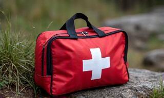 First aid kit for hiking